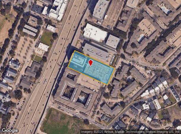  4040 N Central Expy, Dallas, TX Parcel Map