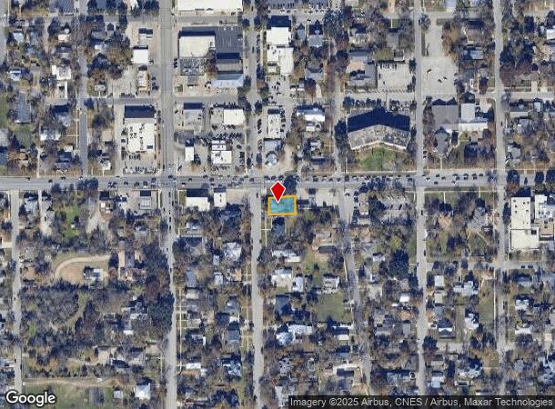  102 E University Ave, Georgetown, TX Parcel Map