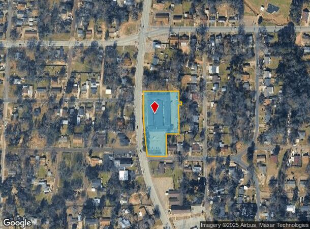  1900 S Green St, Longview, TX Parcel Map