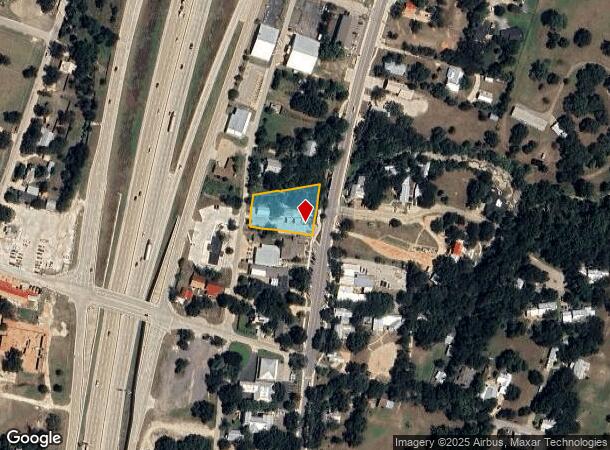 110 N Main St, Salado, TX Parcel Map