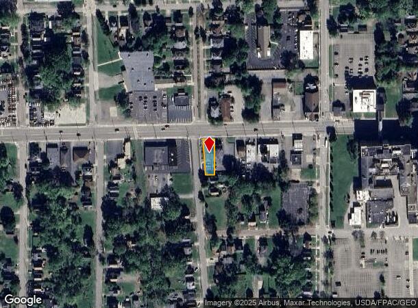  1206 E Market St, Warren, OH Parcel Map