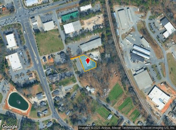548 W Charles St, Matthews, NC Parcel Map