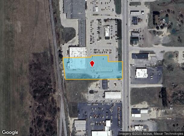  1905 N Mitchell St, Cadillac, MI Parcel Map