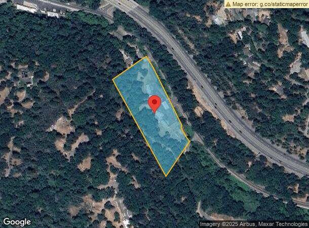  1676 Broadway, Placerville, CA Parcel Map