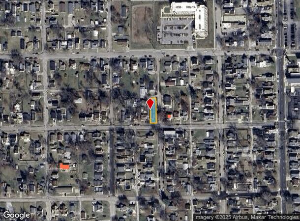  600 Jackson St, Seymour, IN Parcel Map