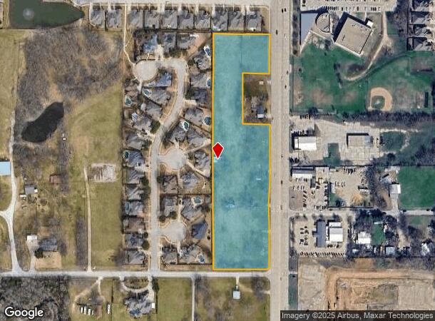  7717 Precinct Line Rd, Hurst, TX Parcel Map