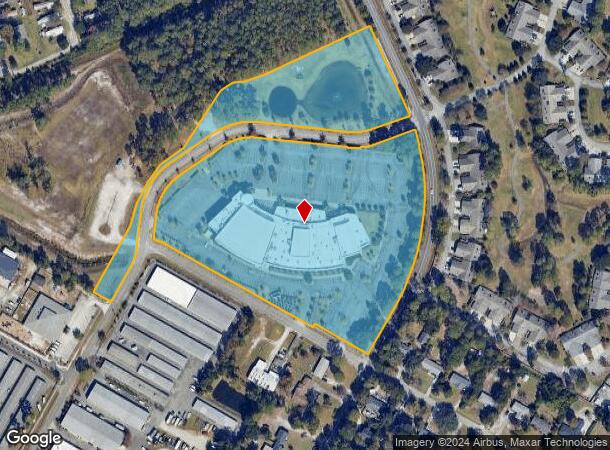  250 Vision Dr, Wilmington, NC Parcel Map