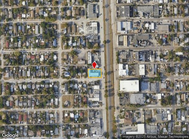  2000 N Dixie Hwy, Hollywood, FL Parcel Map