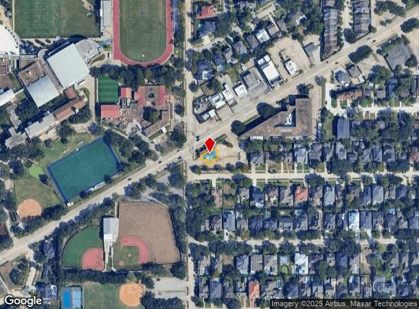 4555 Bissonnet St, Bellaire, TX Parcel Map