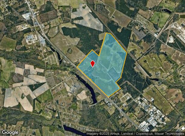  1909 S Main St, Darlington, SC Parcel Map