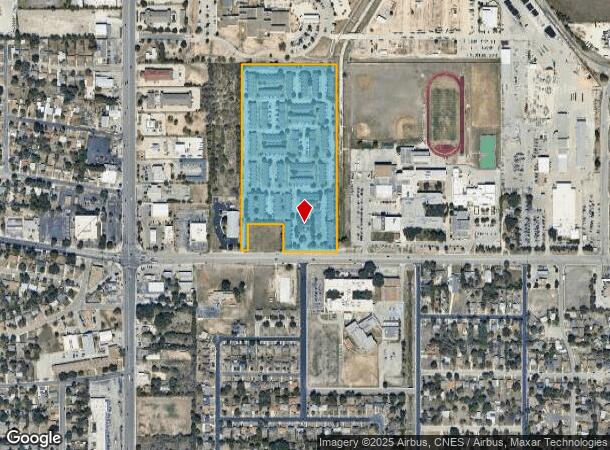 4611 E Houston St, San Antonio, TX Parcel Map
