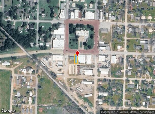 117 W Fannin St, Leonard, TX Parcel Map