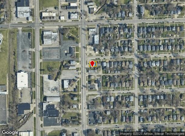  2402 S Michigan St, South Bend, IN Parcel Map
