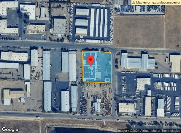  1122 Industrial Way, Lodi, CA Parcel Map