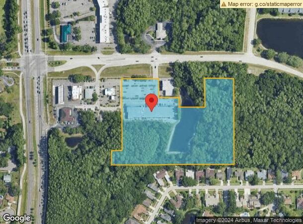  4962 Ridgemoor Blvd, Palm Harbor, FL Parcel Map