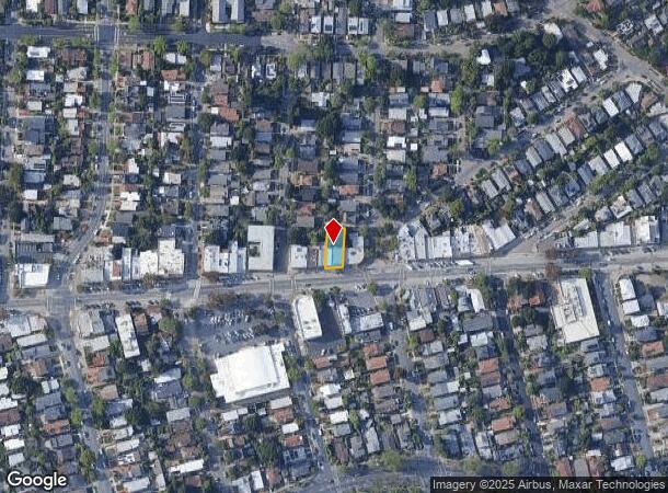 1547 Solano Ave, Berkeley, CA Parcel Map
