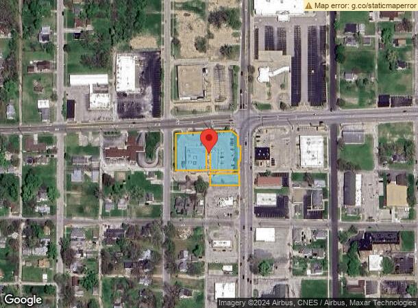  400 W Fairchild St, Danville, IL Parcel Map