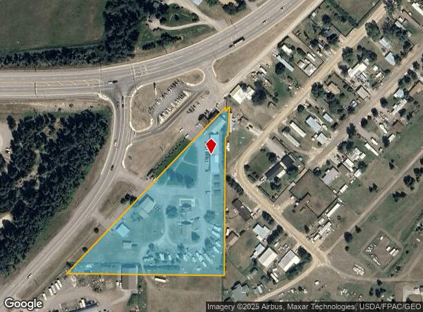 7285 Us Highway 2 E, Columbia Falls, MT Parcel Map