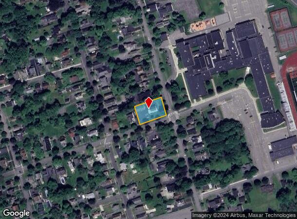  44 Oxford Rd, New Hartford, NY Parcel Map