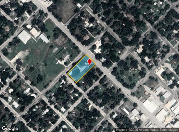  1016 N Avenue E, Shiner, TX Parcel Map