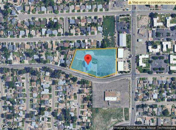  2901 Oneal Ave, Pueblo, CO Parcel Map