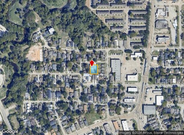  905 Rein St, Houston, TX Parcel Map