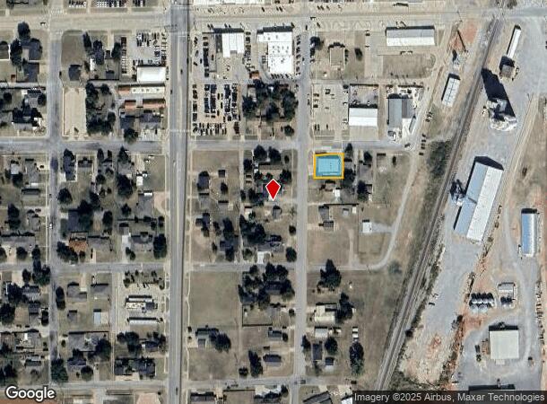  201 S 2Nd St, Okarche, OK Parcel Map