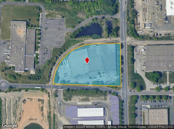  9540 83Rd Ave N, Maple Grove, MN Parcel Map