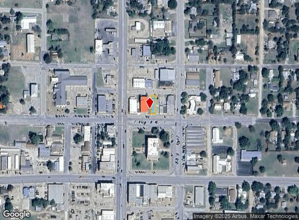  115 E Archer St, Jacksboro, TX Parcel Map