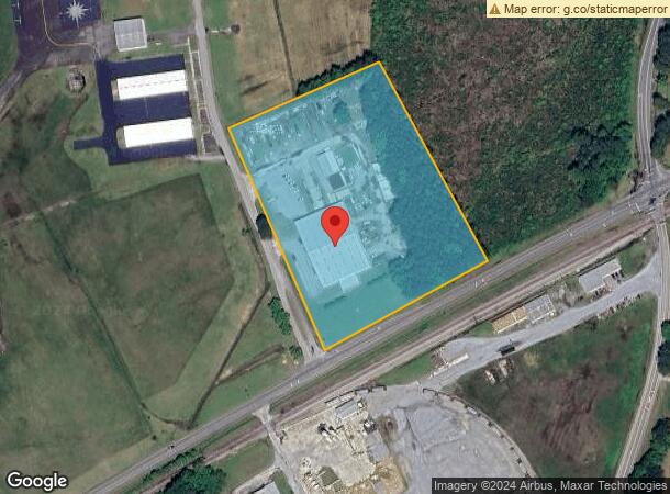  1601 Carrsville Hwy, Franklin, VA Parcel Map