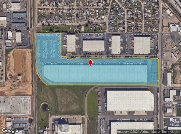  1000 Oates Ct, Modesto, CA Parcel Map