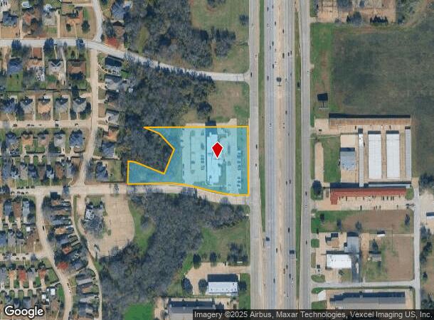  1215 N Interstate 35 E, Desoto, TX Parcel Map