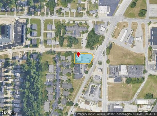  825 N Riverside Rd, Berea, OH Parcel Map