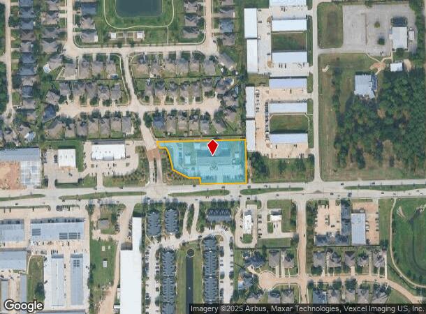 11616 Spring Cypress Rd, Tomball, TX Parcel Map