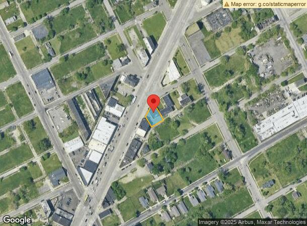  2712 Gratiot Ave, Detroit, MI Parcel Map