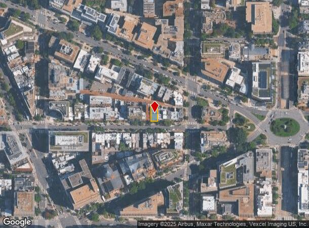 1719 N St Nw, Washington, DC Parcel Map