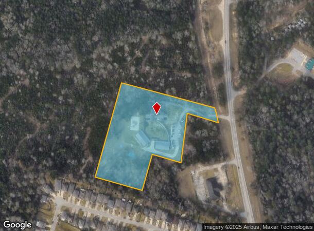 4501 N Frazier St, Conroe, TX Parcel Map