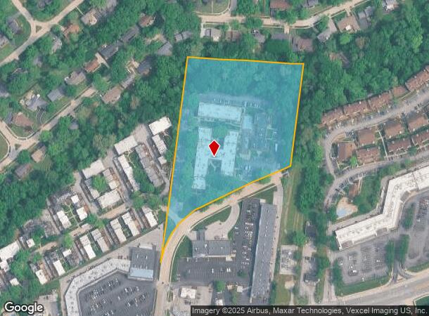 1151 Marcus Aurelius Walk, Chesterfield, MO Parcel Map