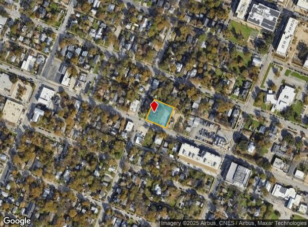  1402 E Cesar Chavez St, Austin, TX Parcel Map