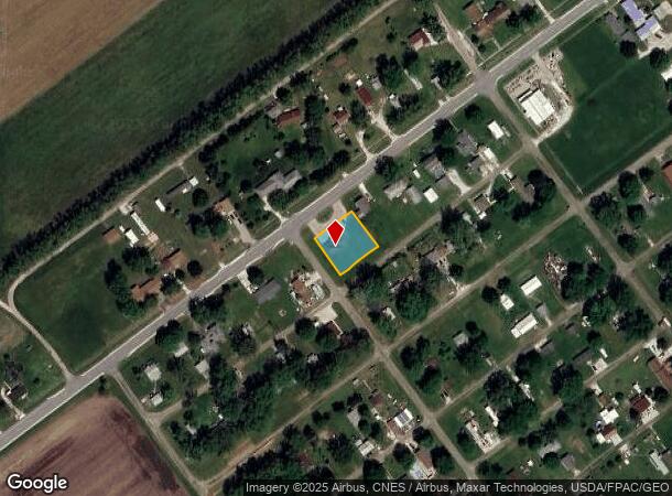 818 E 2Nd St, Lomax, IL Parcel Map