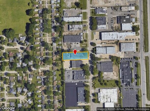23539 Pinewood St, Warren, MI Parcel Map