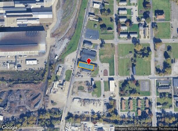  1217 Moravia St, New Castle, PA Parcel Map