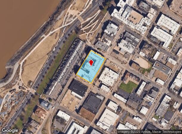  7 Vance Ave, Memphis, TN Parcel Map