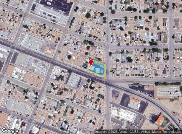 100 Kern St, Taft, CA Parcel Map