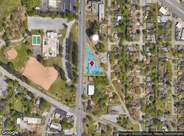 805 N Glenwood Blvd, Tyler, TX Parcel Map