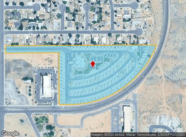 596 N Main St, La Verkin, UT Parcel Map