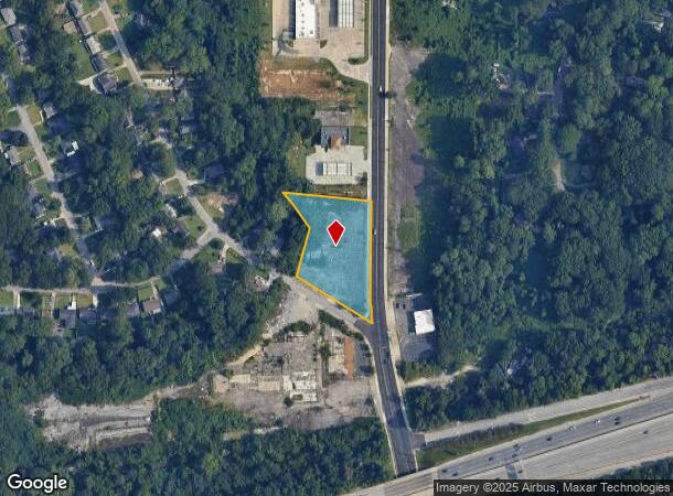  2521 Metropolitan Pkwy Sw, Atlanta, GA Parcel Map