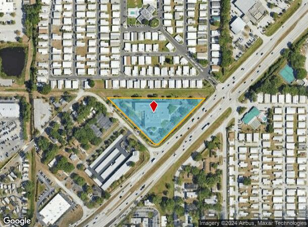  3491 Gandy Blvd N, Pinellas Park, FL Parcel Map