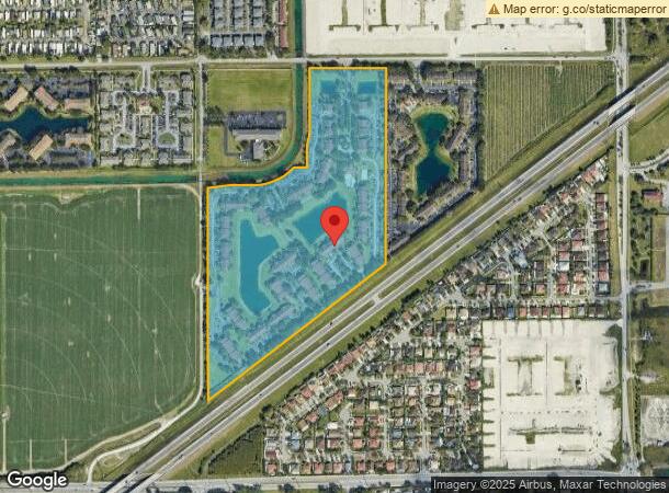  1400 E Mowry Dr, Homestead, FL Parcel Map