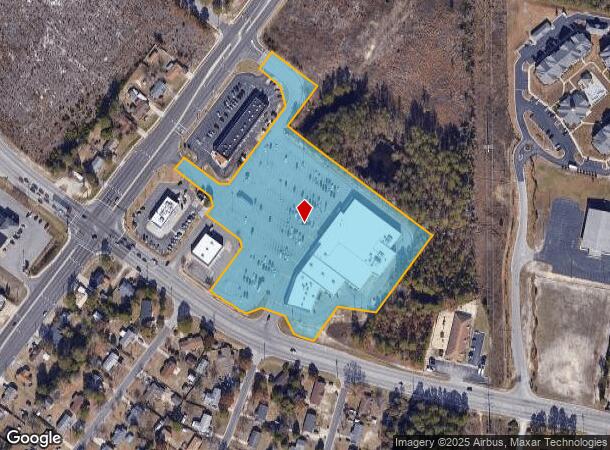  3037 Legion Rd, Fayetteville, NC Parcel Map